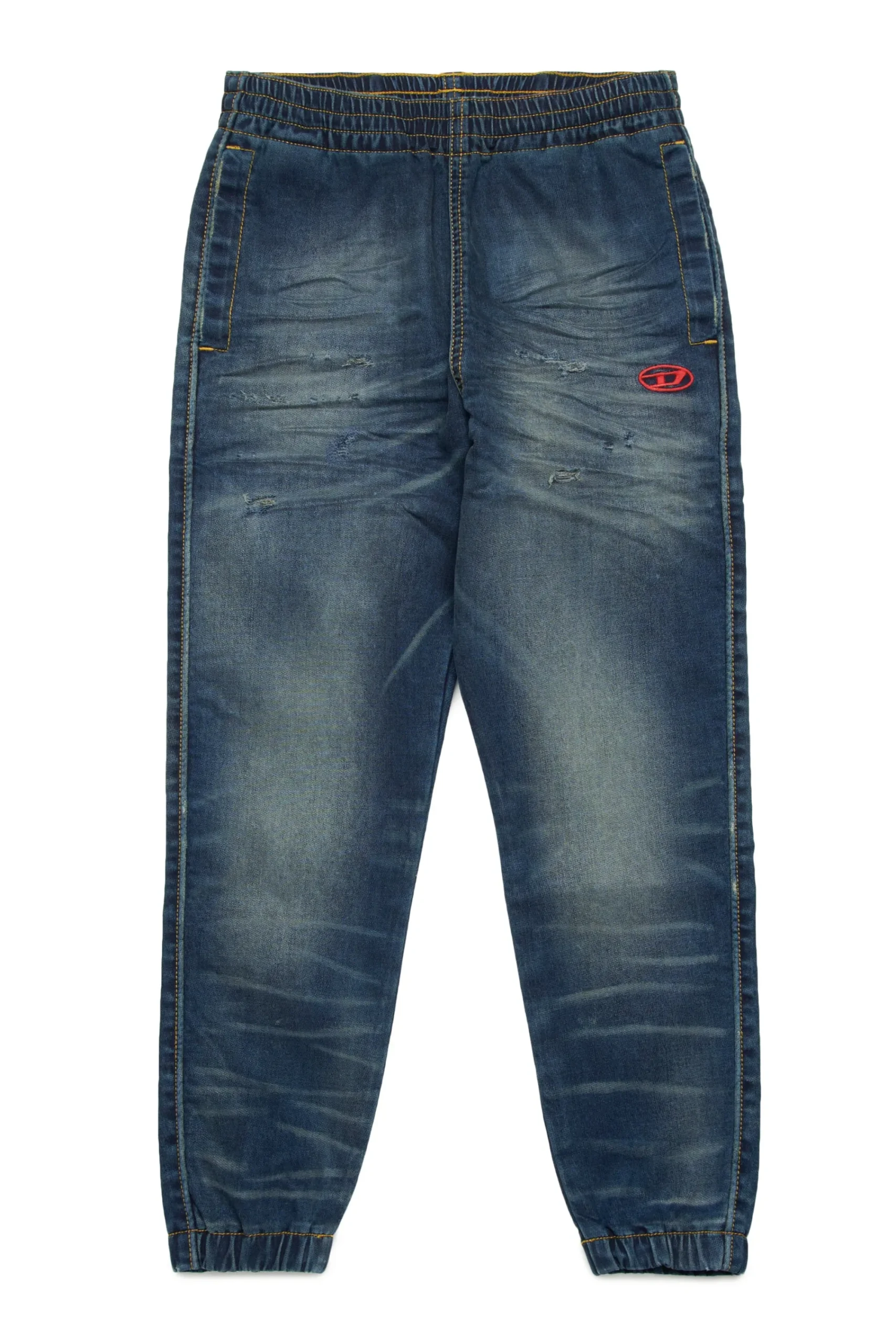 Jeans>DIESEL Dark vintage effect tapered JoggJeans® - Plab blue denim