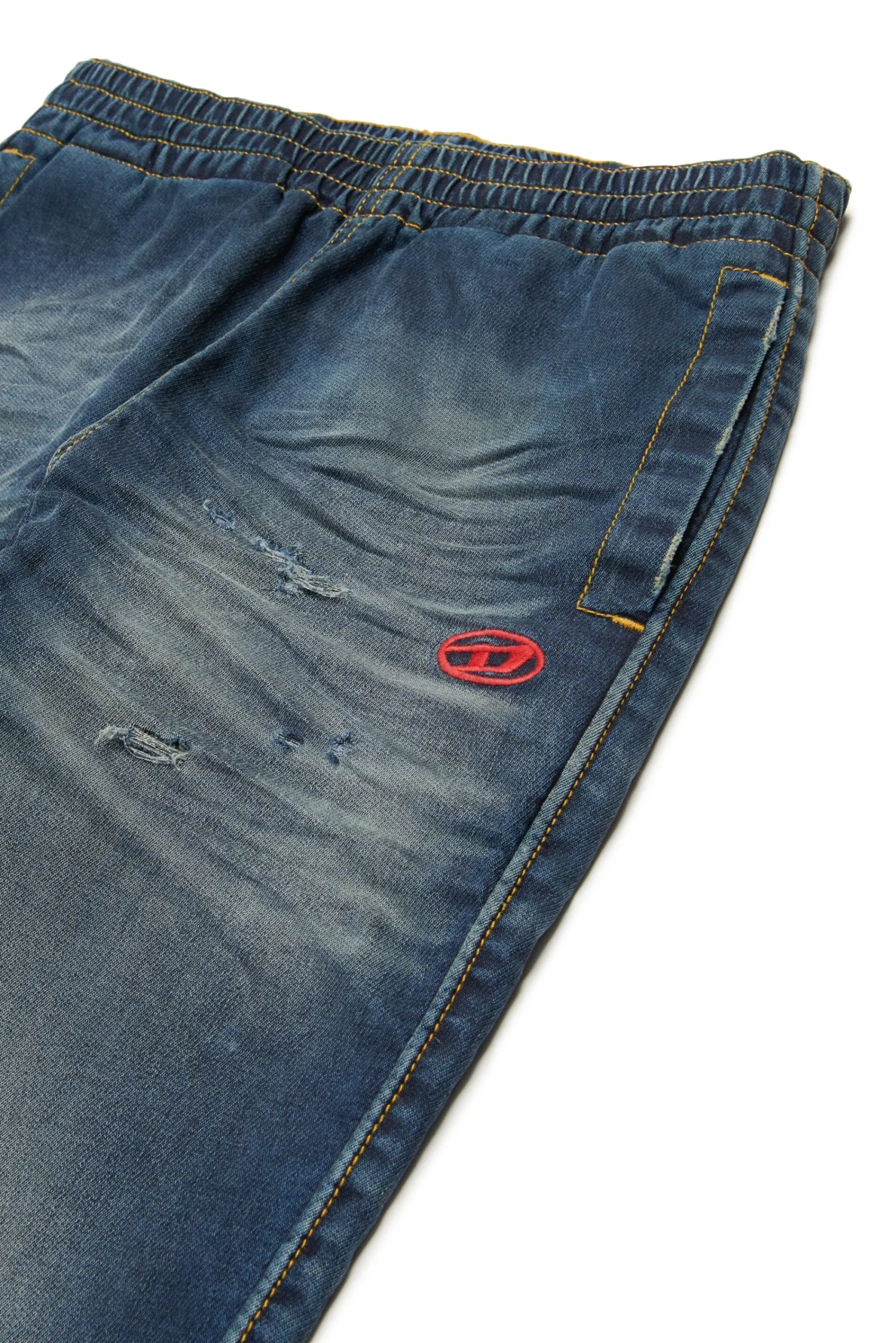 Jeans>DIESEL Dark vintage effect tapered JoggJeans® - Plab blue denim