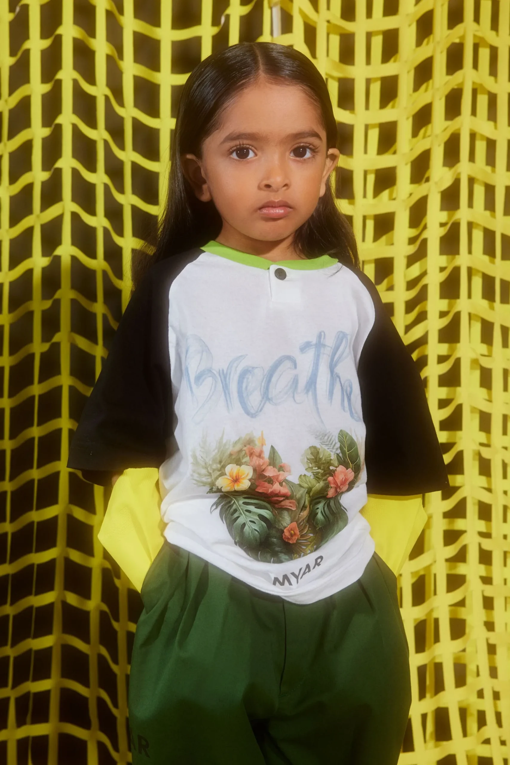 T-Shirts | T-Shirts>MYAR Deadstock cotton T-shirt with Breathe graphics off white