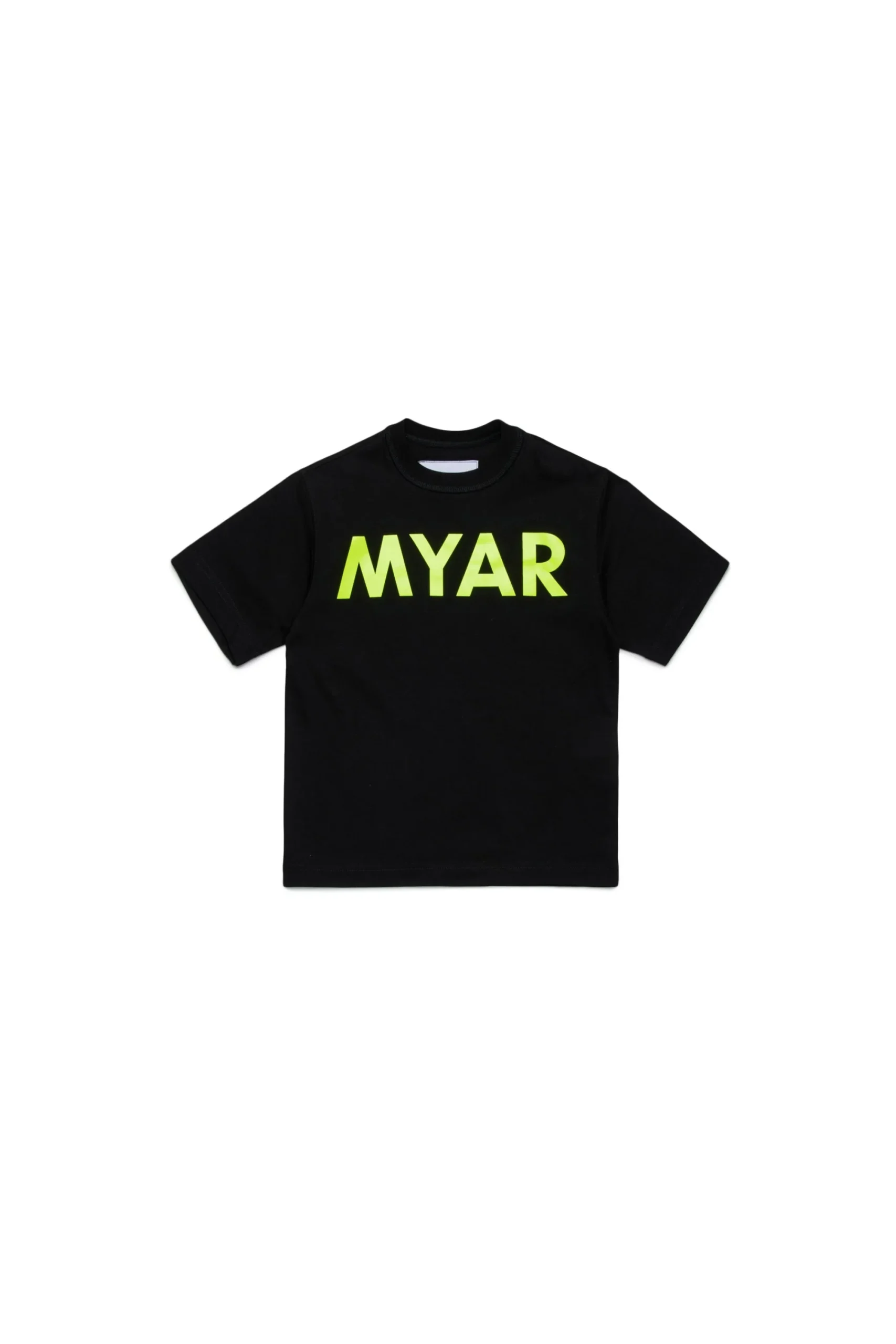 T-Shirts | T-Shirts>MYAR Deadstock cotton T-shirt with logo black