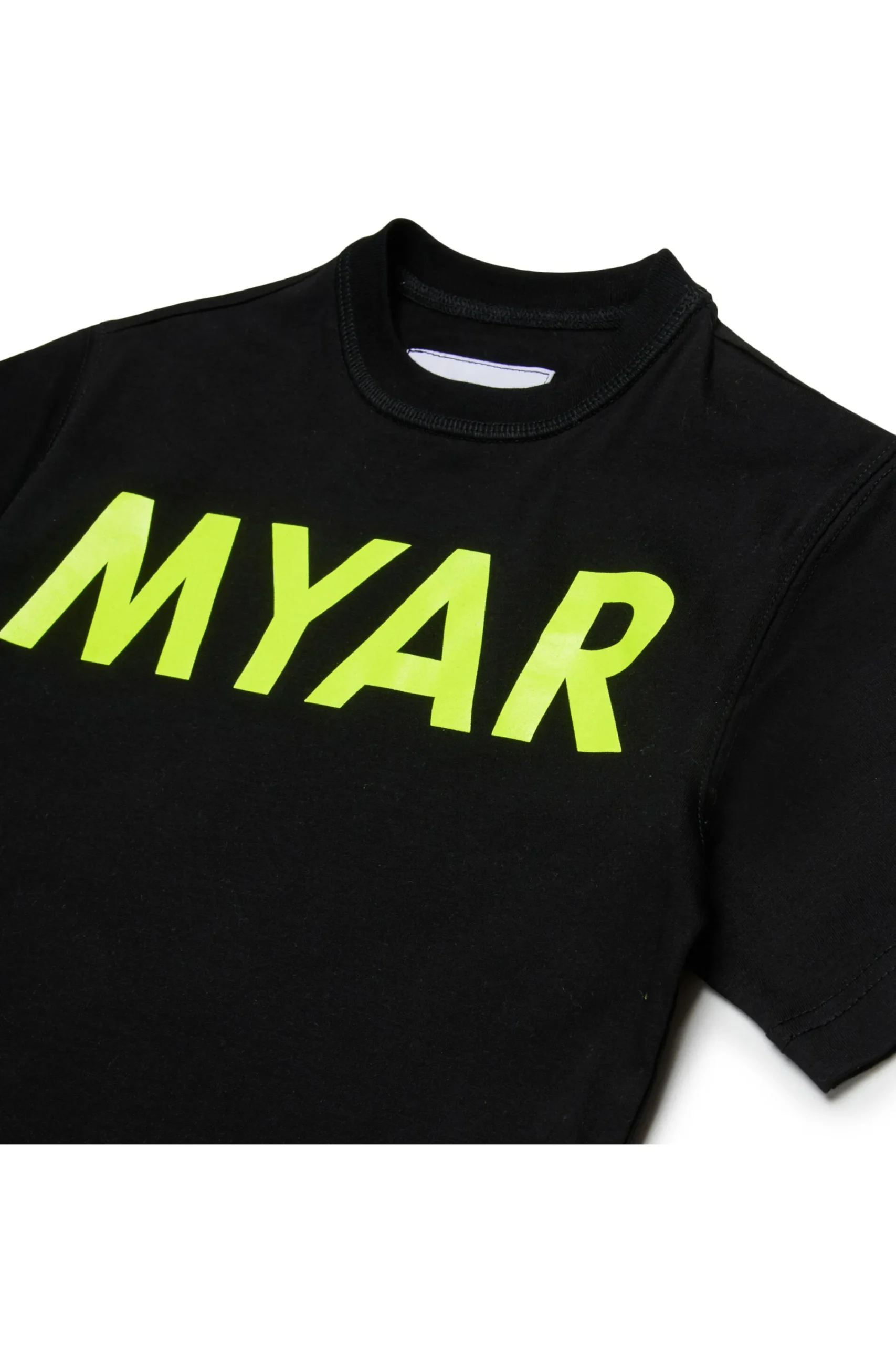 T-Shirts | T-Shirts>MYAR Deadstock cotton T-shirt with logo black