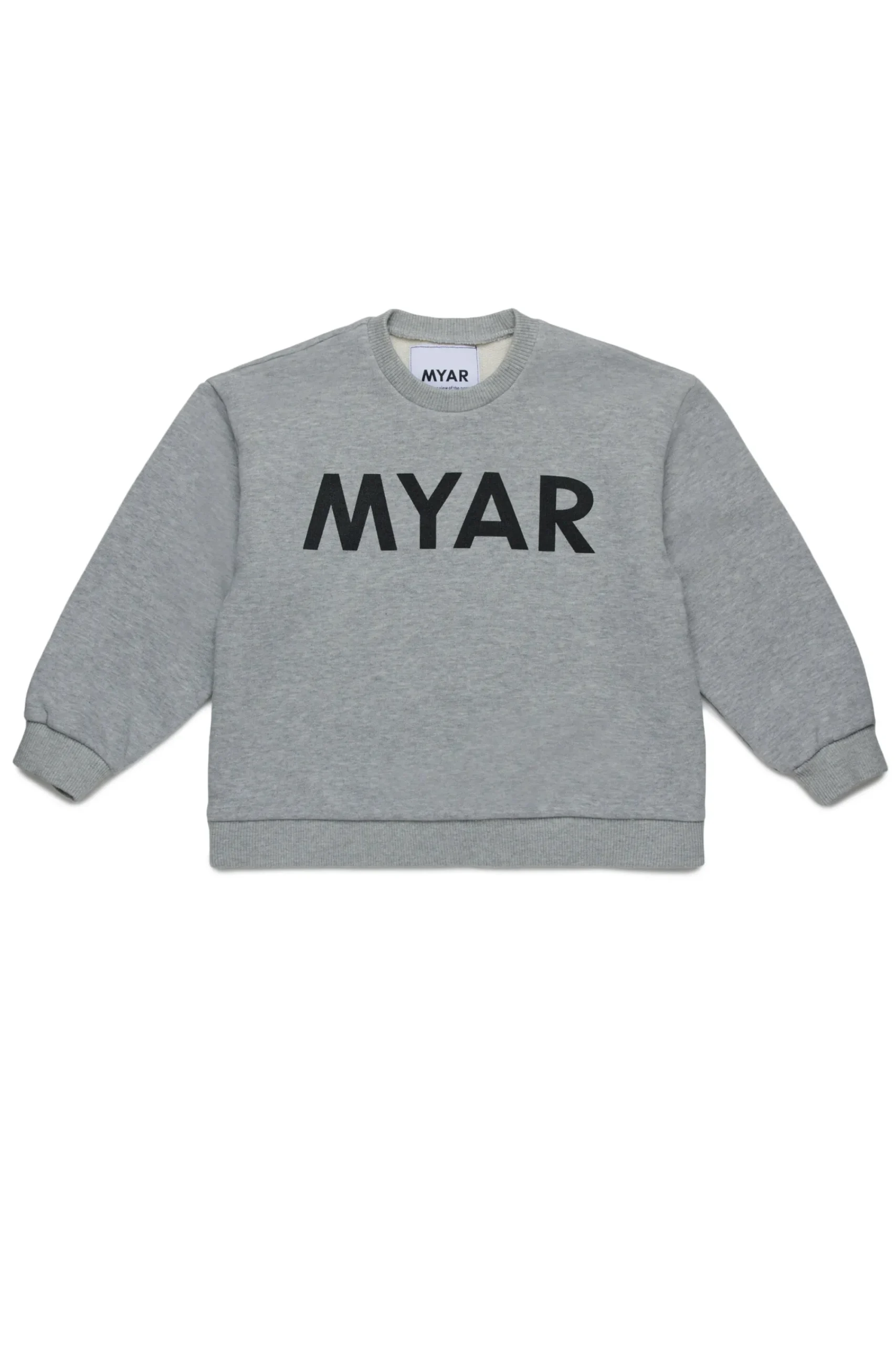 Sweatshirts | Sweatshirts>MYAR Deadstock fabric sweatshirt with logo grey melange