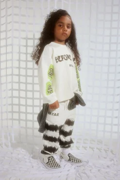 Pants | Pants>MYAR Deadstock sweatpants with tye-die effect off white