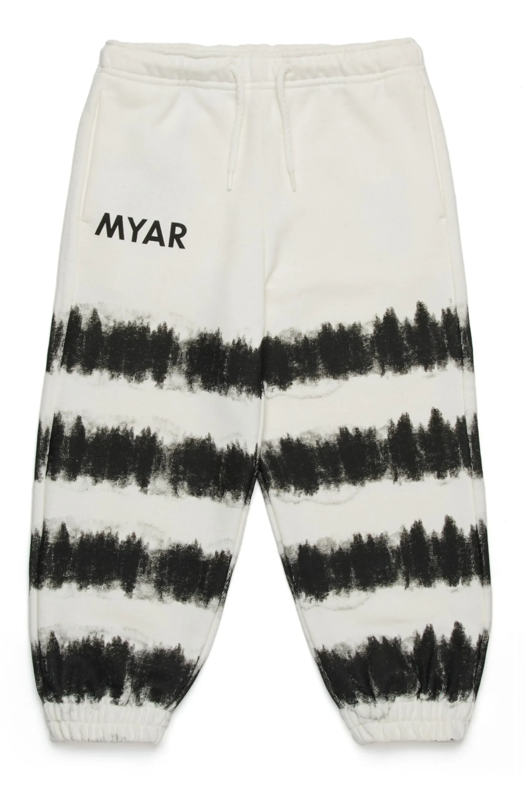Pants | Pants>MYAR Deadstock sweatpants with tye-die effect off white