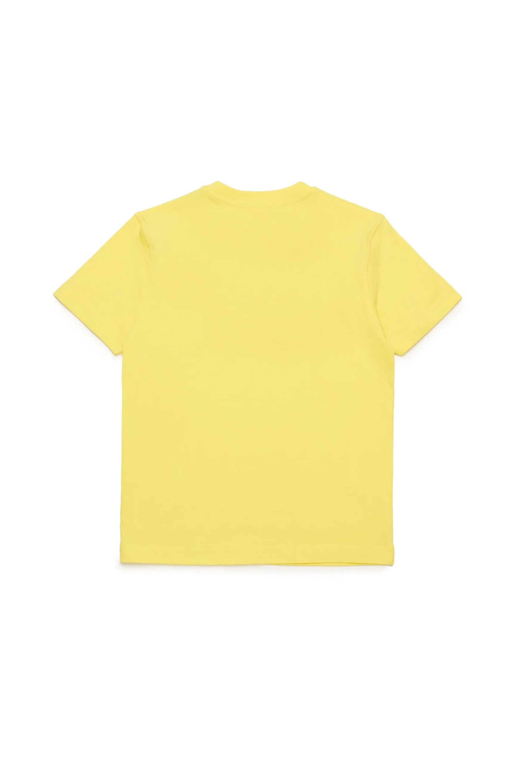 Activewear | Activewear>DIESEL Degradé branded T-shirt canary yellow