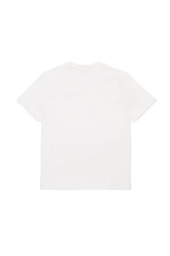 Activewear | Activewear>DIESEL Degradé branded T-shirt white