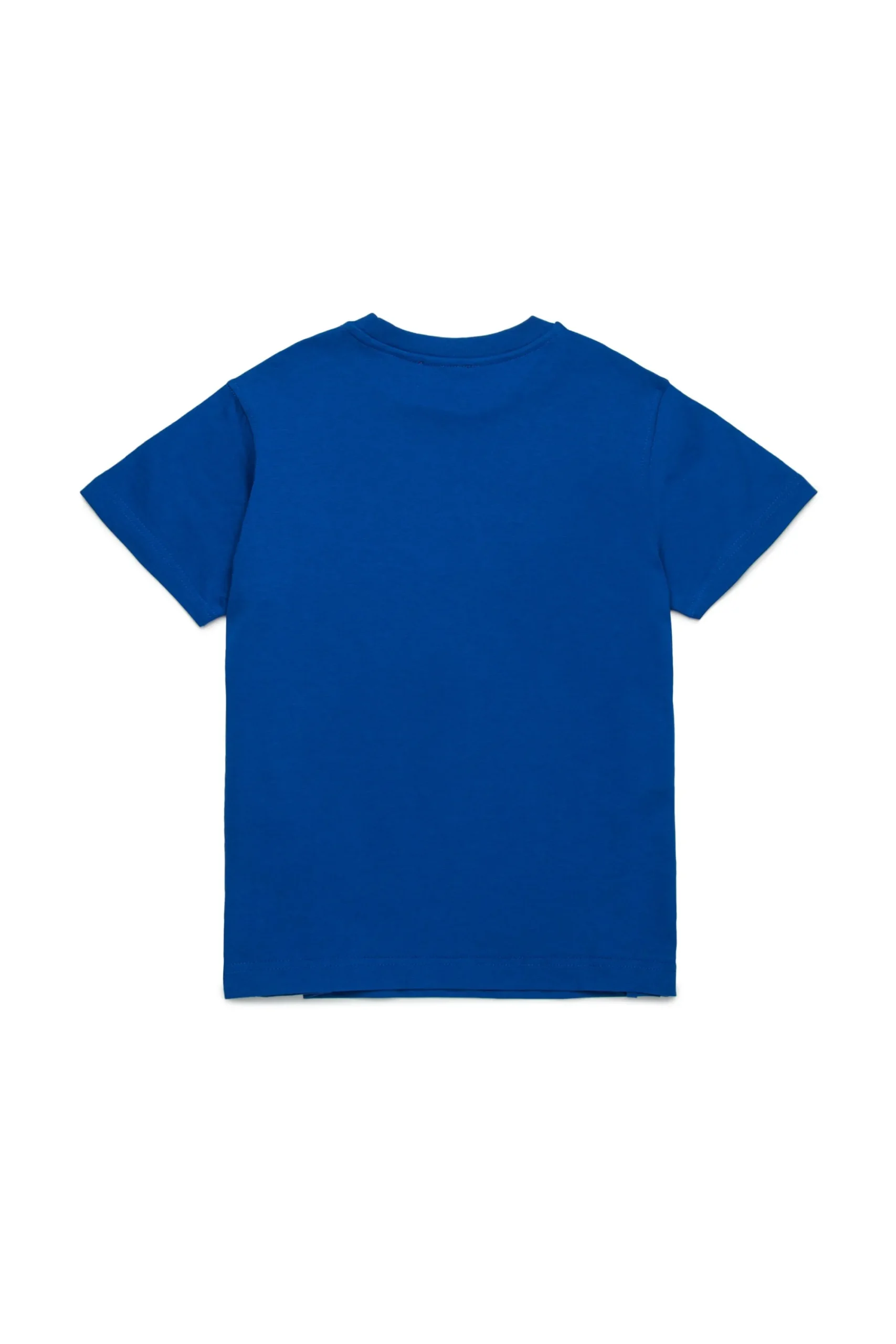 T-Shirts>DIESEL Degradé branded T-shirt bluette