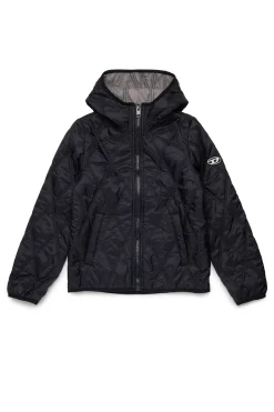 Jackets And Padded Jackets | Jackets And Padded Jackets>DIESEL Diamond padded jacket black