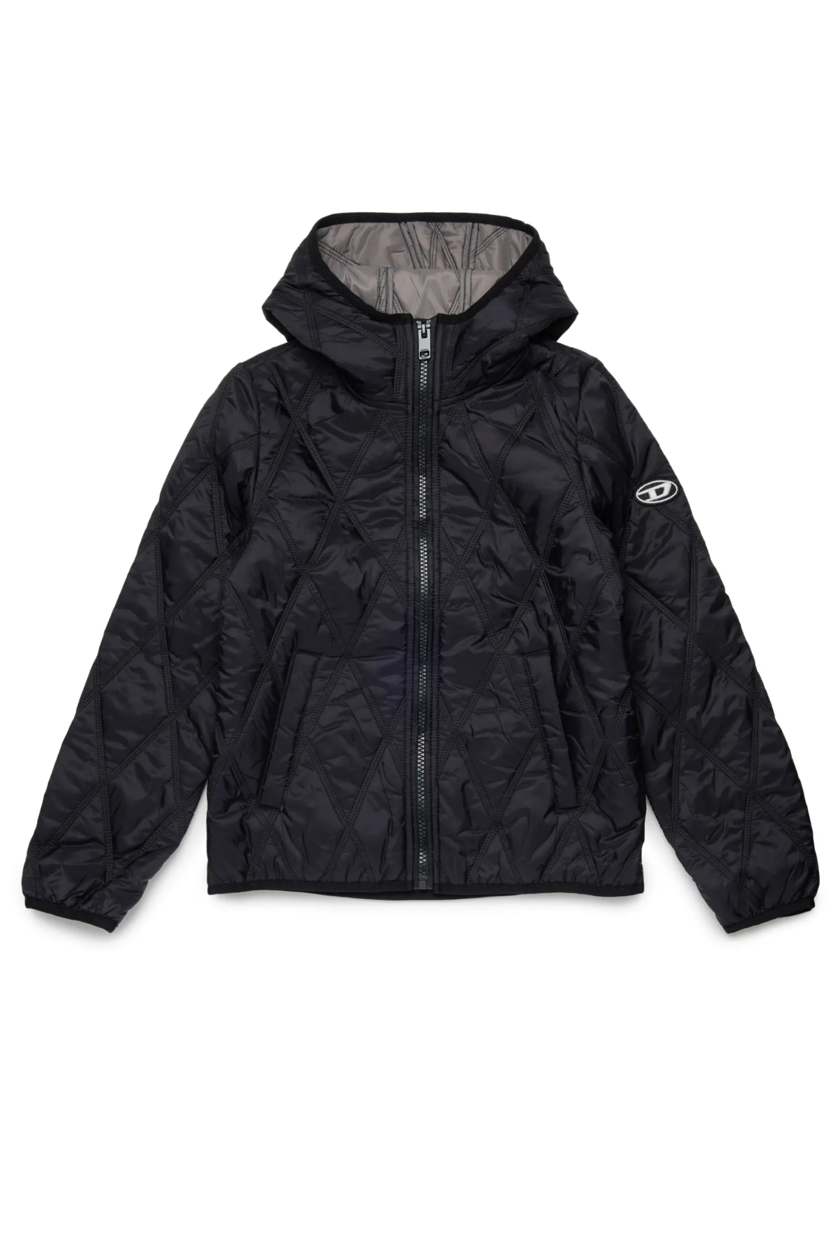 Jackets And Padded Jackets | Jackets And Padded Jackets>DIESEL Diamond padded jacket black