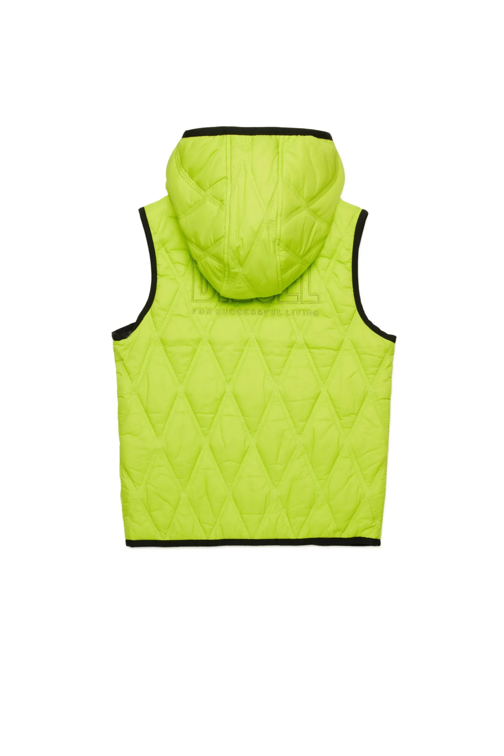 Jackets And Padded Jackets | Jackets And Padded Jackets>DIESEL Diamond quilted lightweight vest slime green