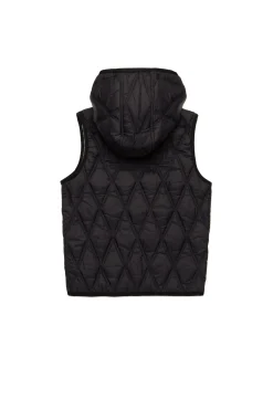 Jackets And Padded Jackets | Jackets And Padded Jackets>DIESEL Diamond quilted lightweight vest black
