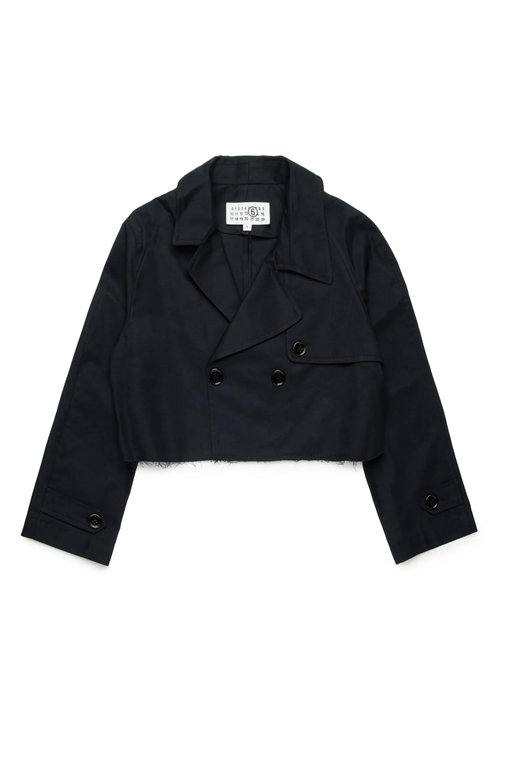 Jackets And Padded Jackets | Party Looks>MM6 MAISON MARGIELA Double-breasted re-cut jacket black