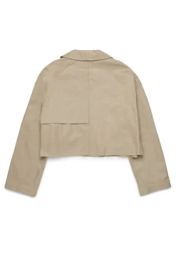 Jackets And Padded Jackets | Party Looks>MM6 MAISON MARGIELA Double-breasted re-cut jacket beige