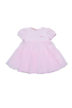 Dresses | Party Looks>MARNI Dress with tulle bottom light pink