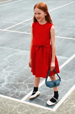 Dresses>MAX&Co. Drill Disco dress fiery red