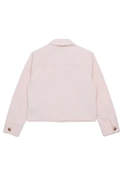 Jackets And Padded Jackets>MAX&Co. Drill trucker jacket antique lilac pink