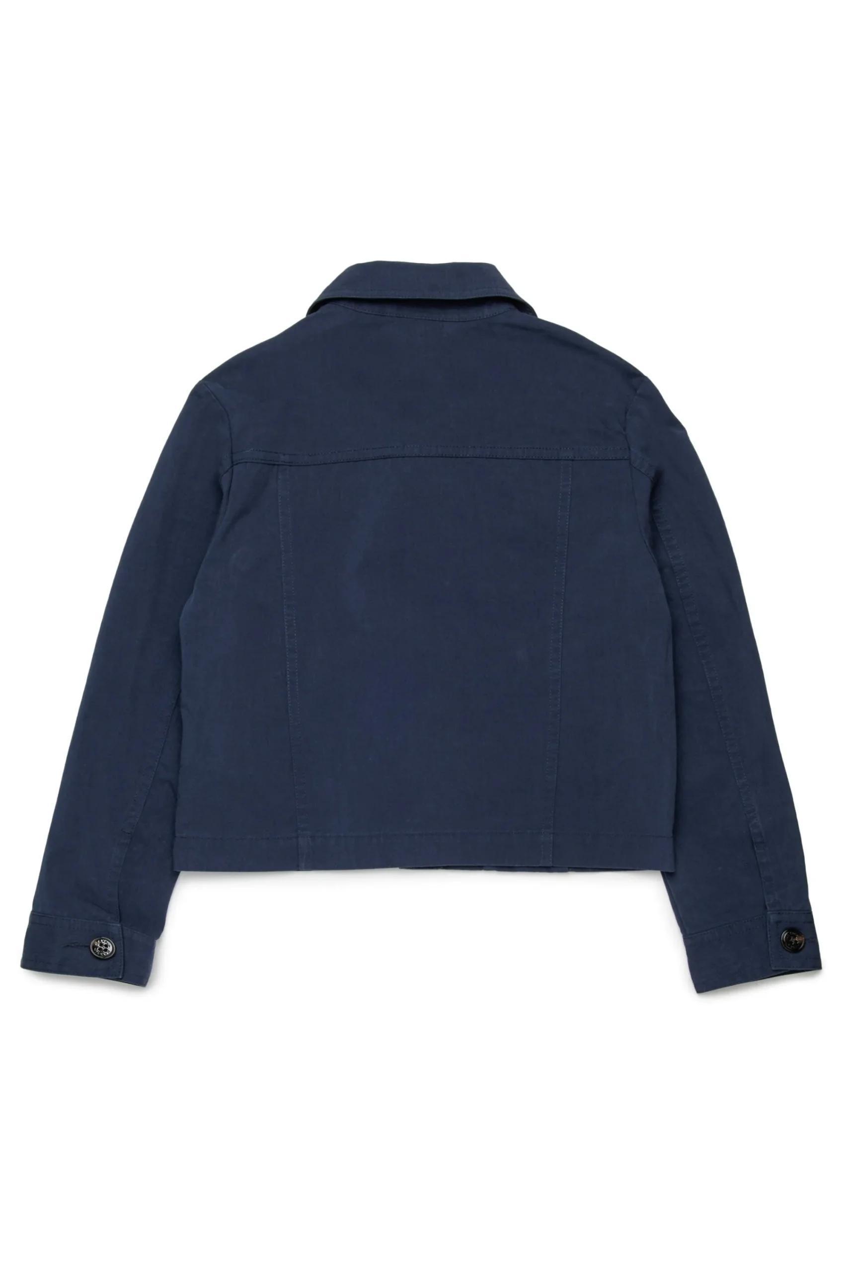 Jackets And Padded Jackets>MAX&Co. Drill trucker jacket bluette