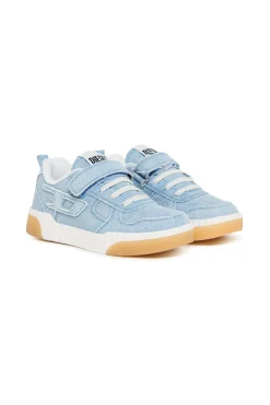 Denim-Mania | Denim-Mania>DIESEL D-Skt Strap denim low trainers indigo