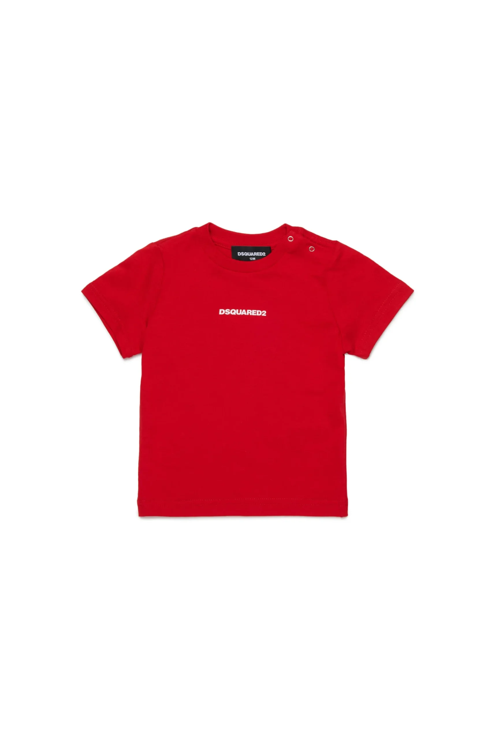 T-Shirts | Activewear>DSQUARED2 branded T-shirt tango red