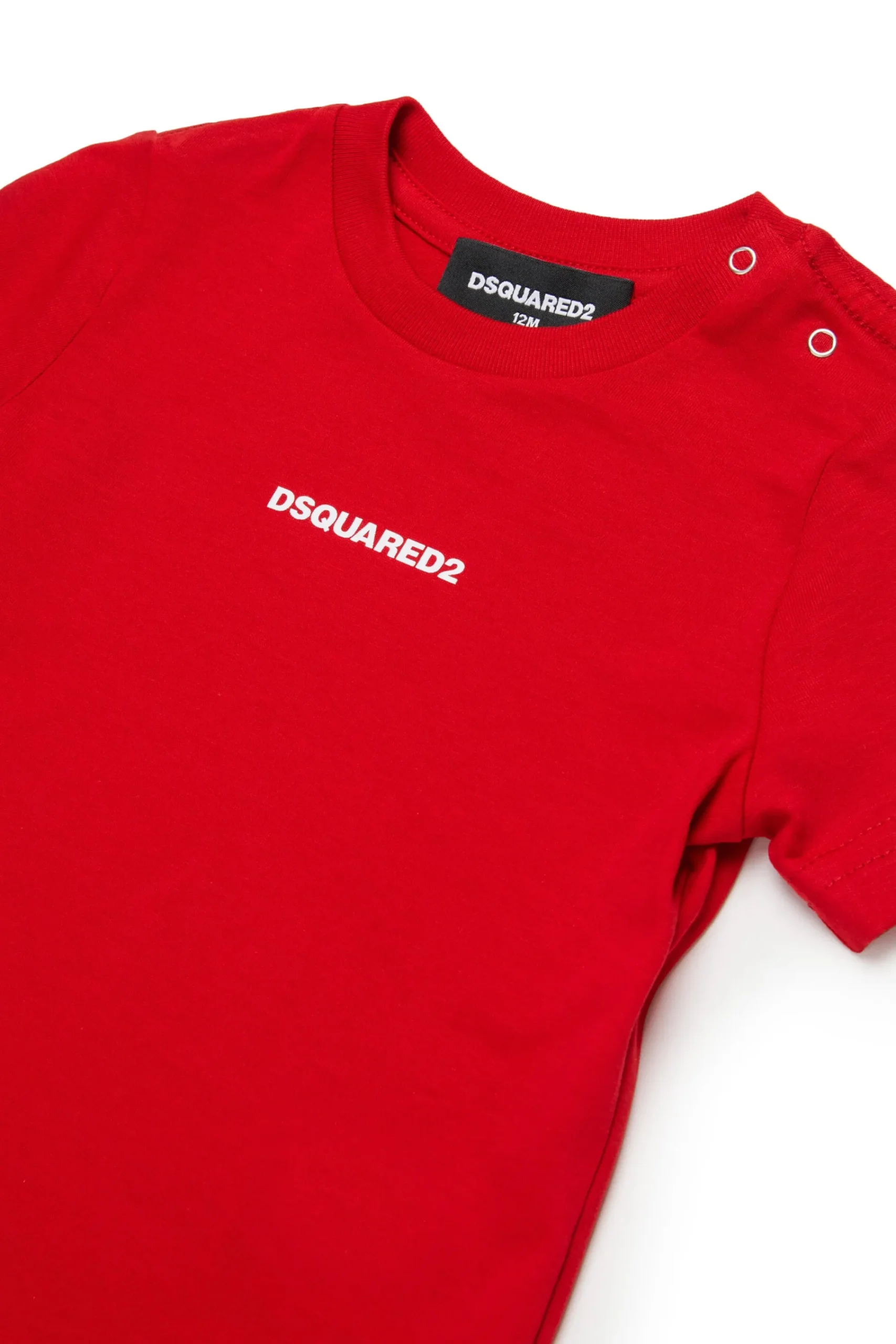 T-Shirts | Activewear>DSQUARED2 branded T-shirt tango red