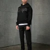 Sweatshirts | Logomania>DSQUARED2 Evening sweatshirt with branded logo black