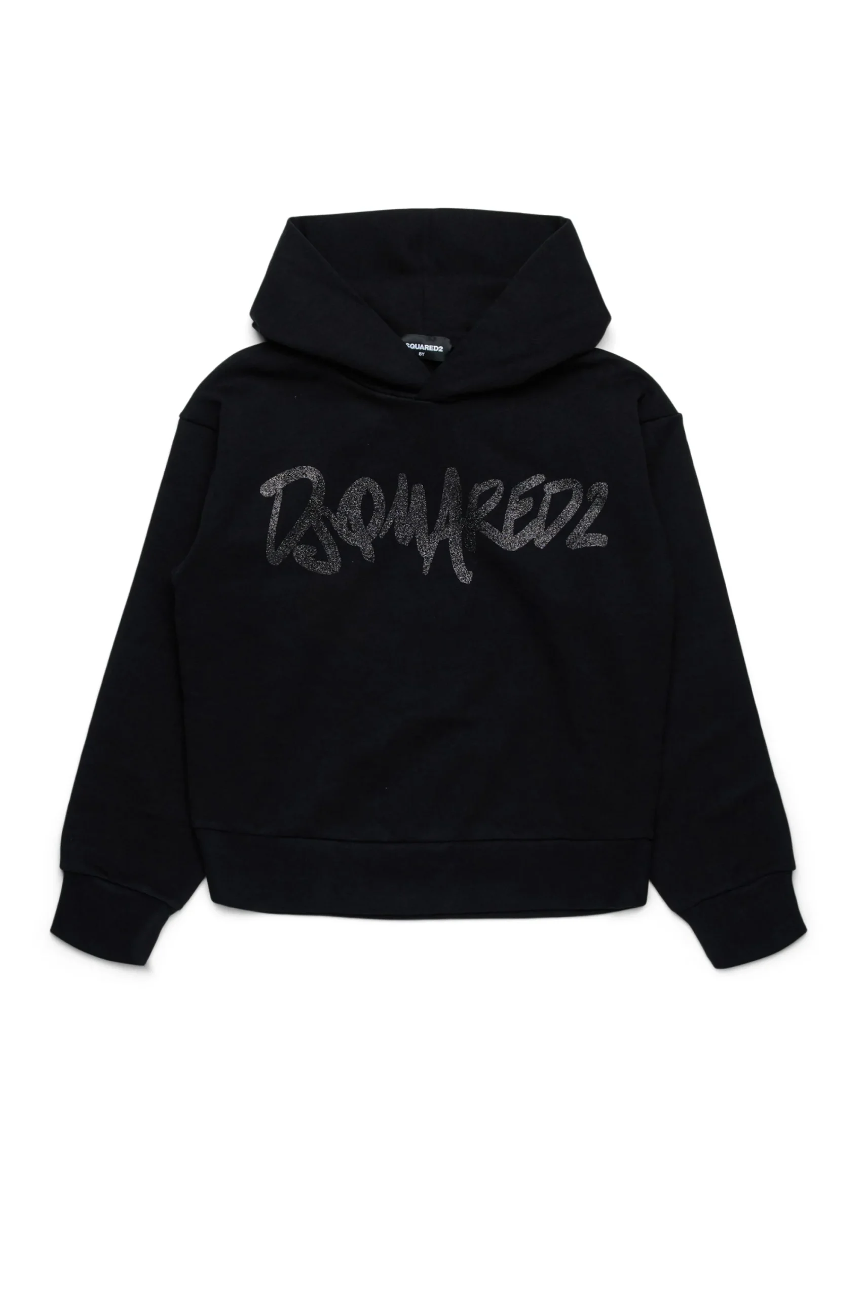 Sweatshirts | Logomania>DSQUARED2 Evening sweatshirt with branded logo black