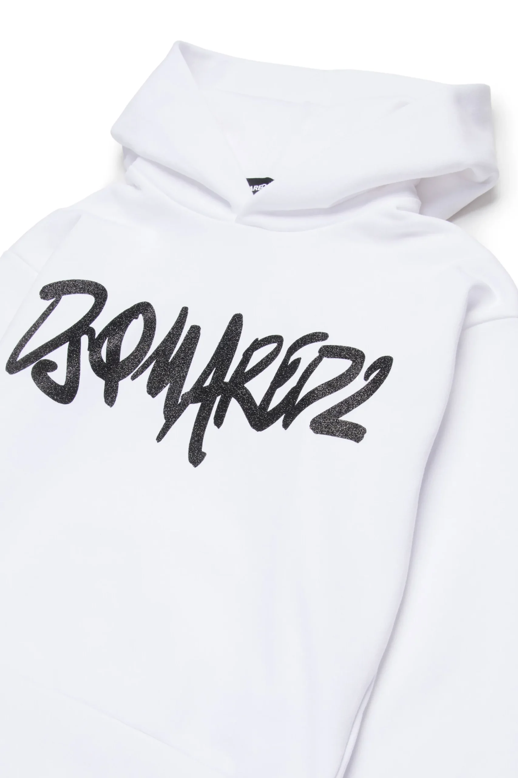 Sweatshirts | Logomania>DSQUARED2 Evening sweatshirt with branded logo white