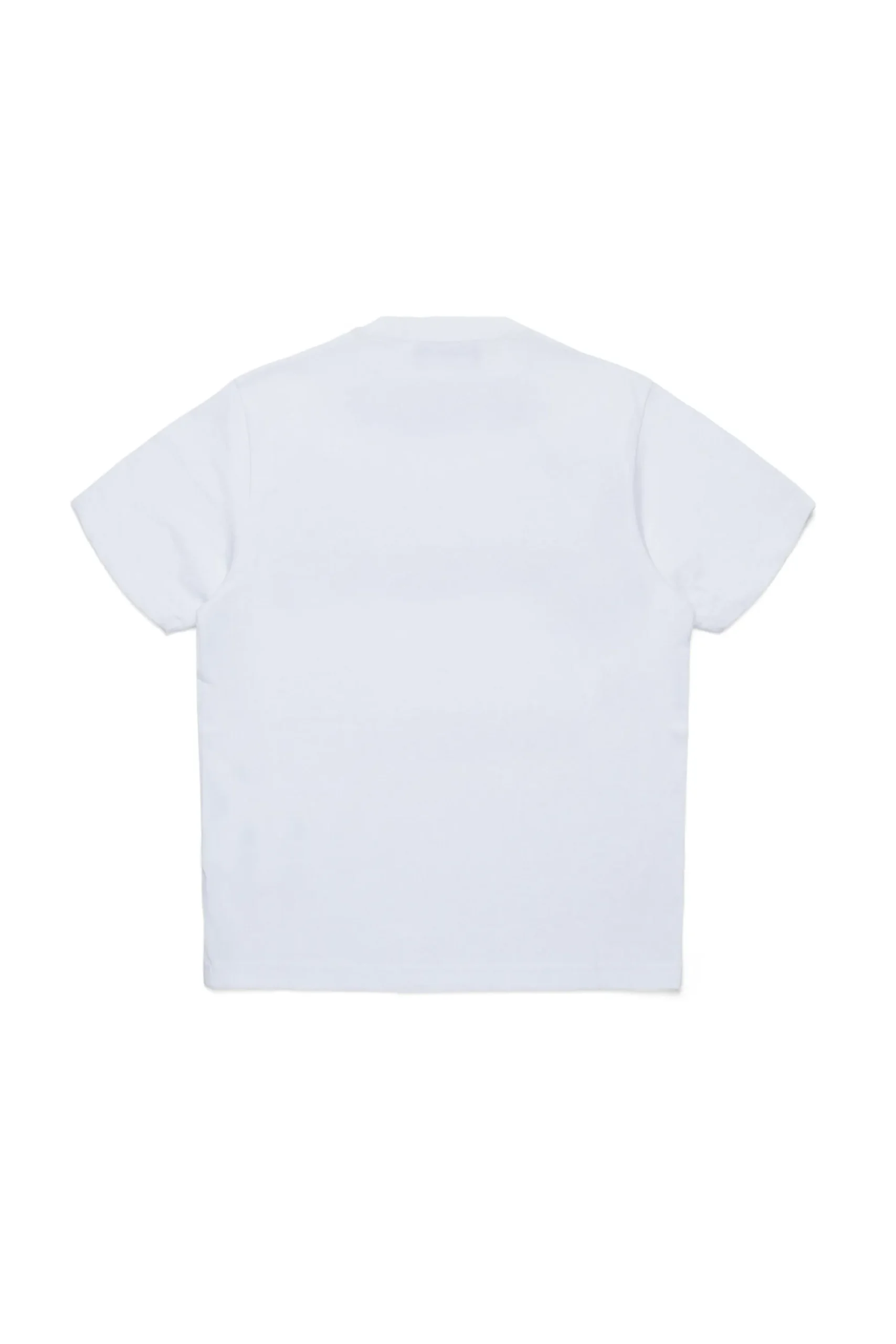 T-Shirts | Logomania>DSQUARED2 Evening T-shirt with glittered logo white