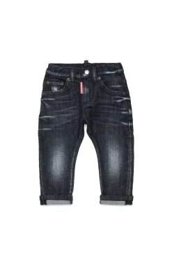 Jeans | Denim-Mania>DSQUARED2 Faded black jeans Denim Black