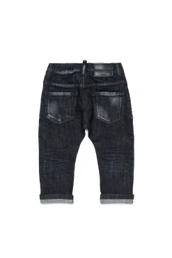 Jeans | Denim-Mania>DSQUARED2 Faded black jeans Denim Black