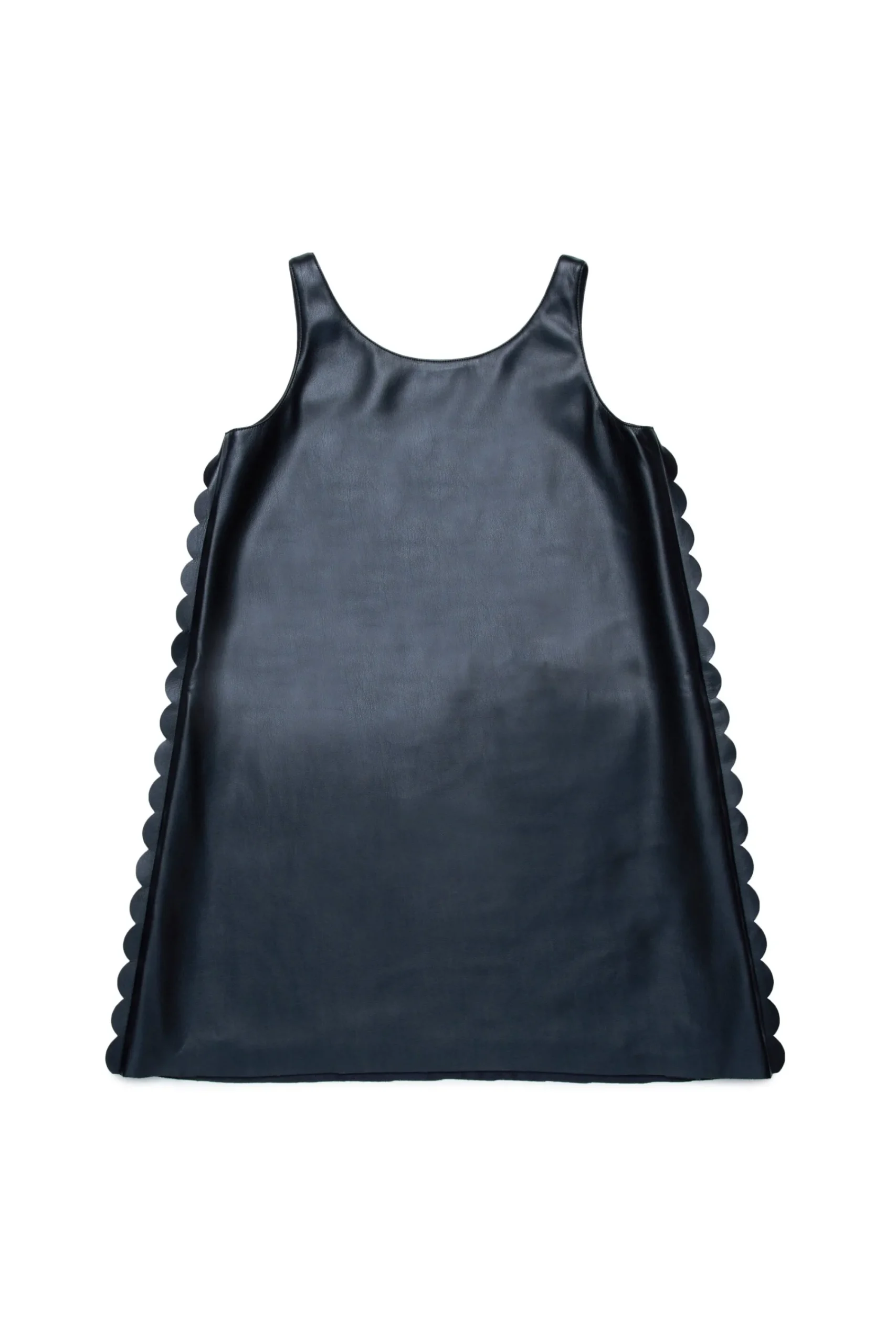 Dresses>MARNI Fake leather dress black