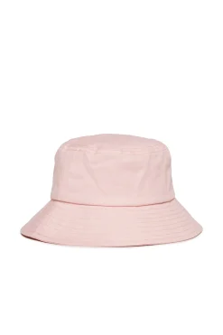 Accessories | Logomania>MARNI Fisherman hat branded with logo light pink