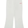 Pants | Activewear>MAX&Co. Fleece bootcut pants antique white
