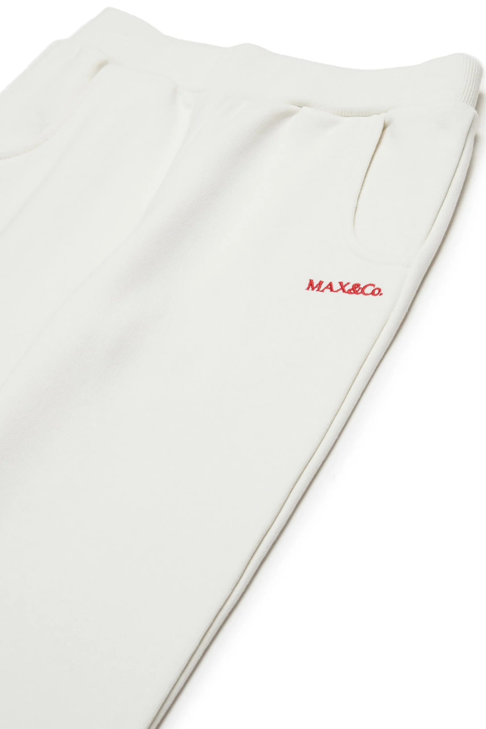 Pants | Activewear>MAX&Co. Fleece bootcut pants antique white