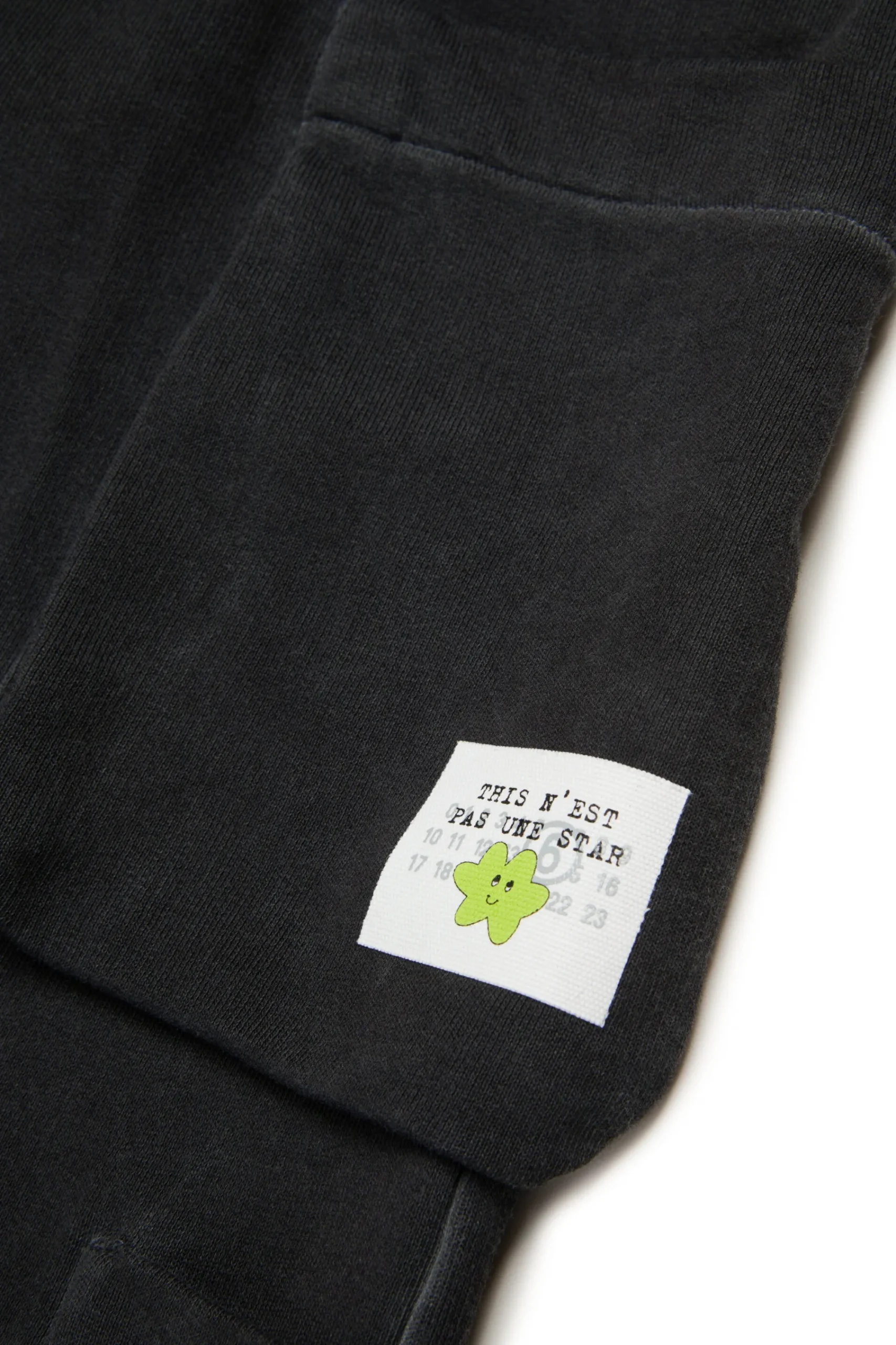 Pants | Pants>MM6 MAISON MARGIELA Fleece cargo pants black