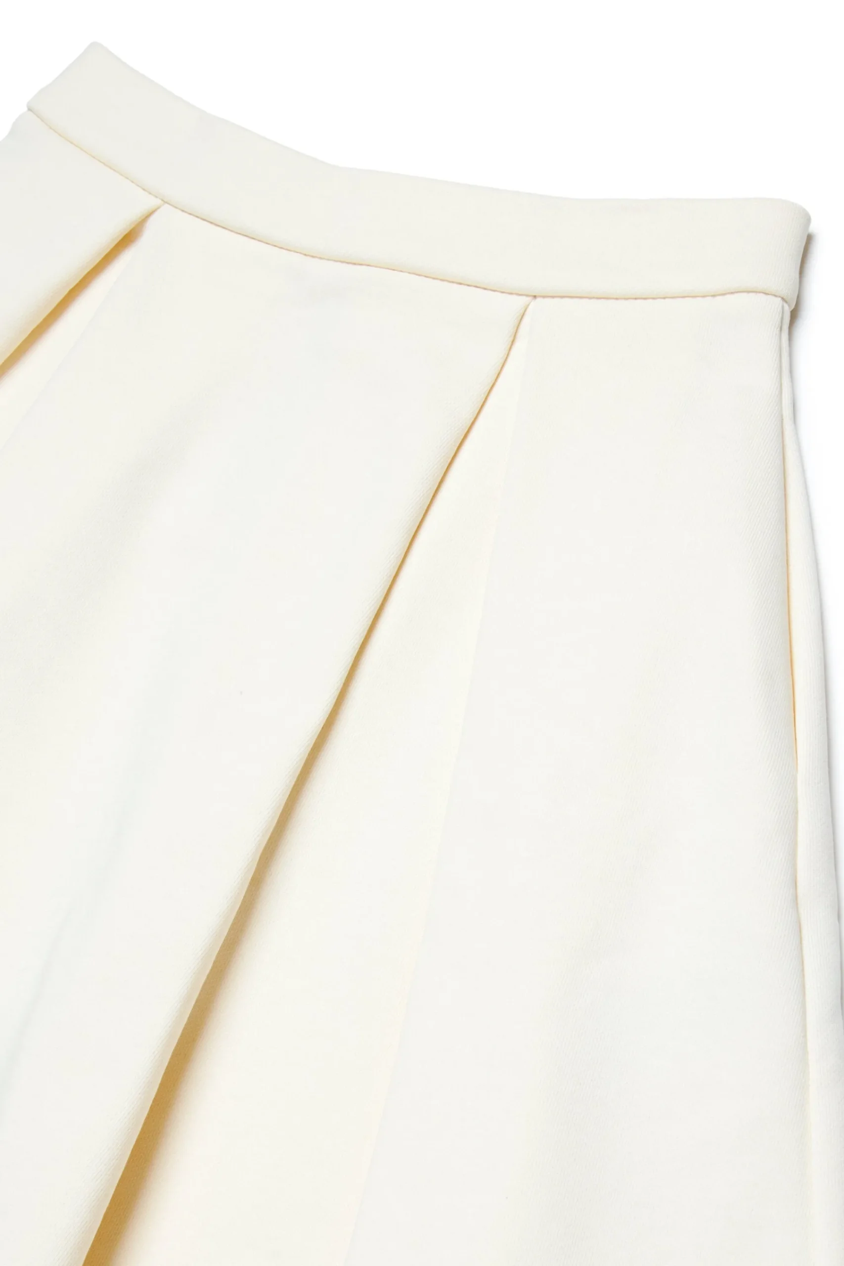 Skirts>MAX&Co. Fleece corolla skirt white