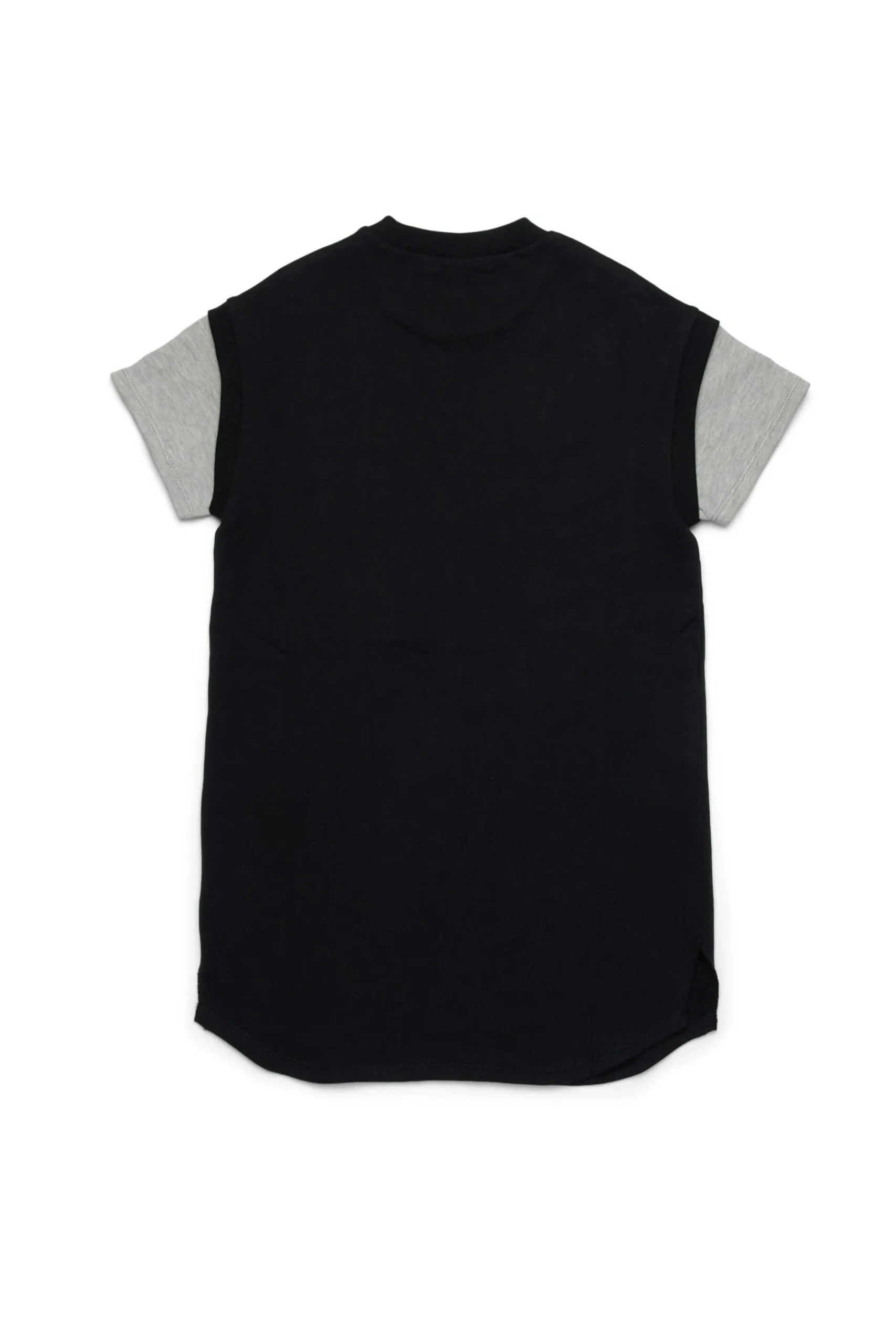 Dresses | Logomania>MARNI Fleece dress branded with Rhinestones black