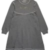 Dresses>MARNI Fleece dress with baguette logo grey melange