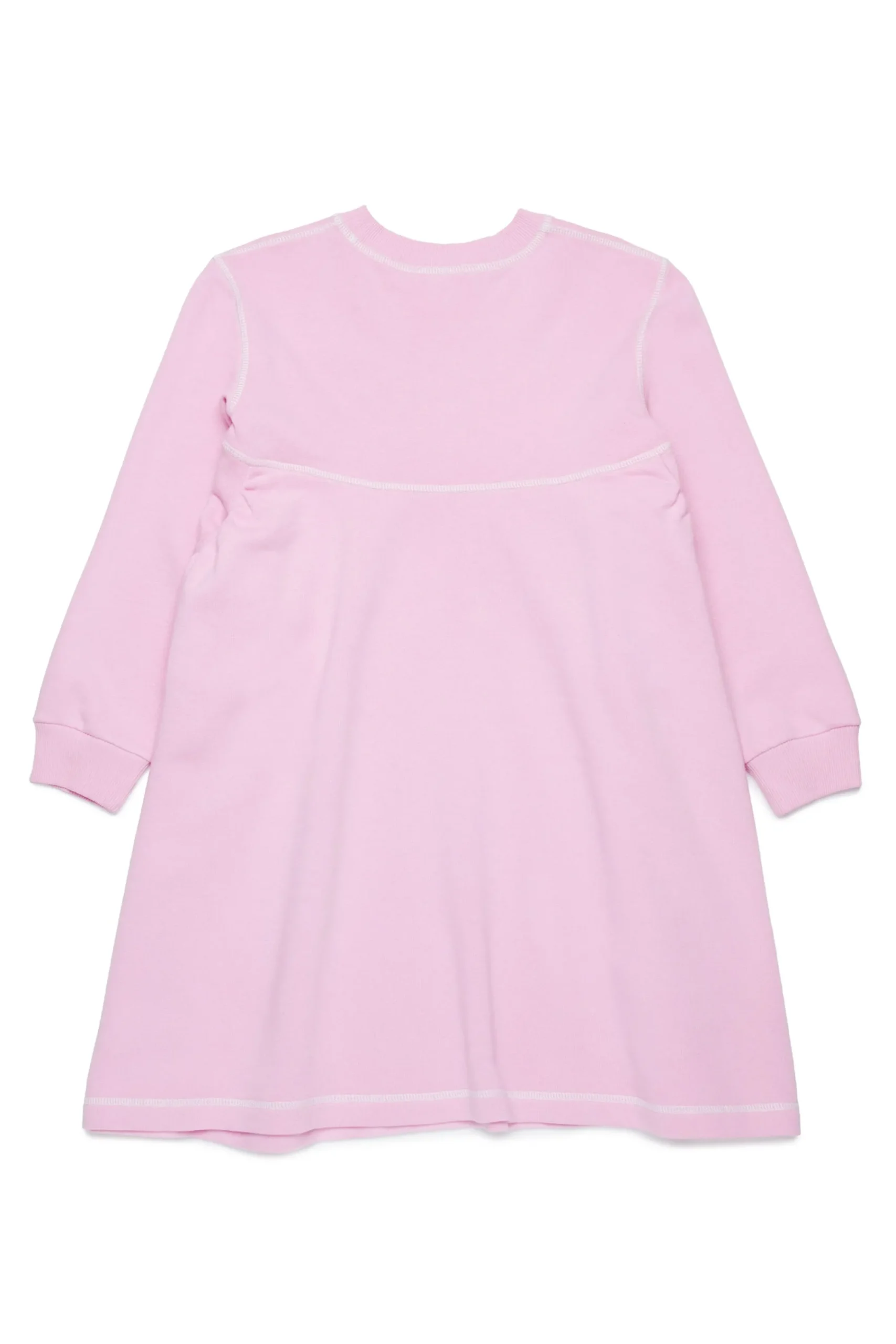 Dresses>MARNI Fleece dress with baguette logo antique lilac pink