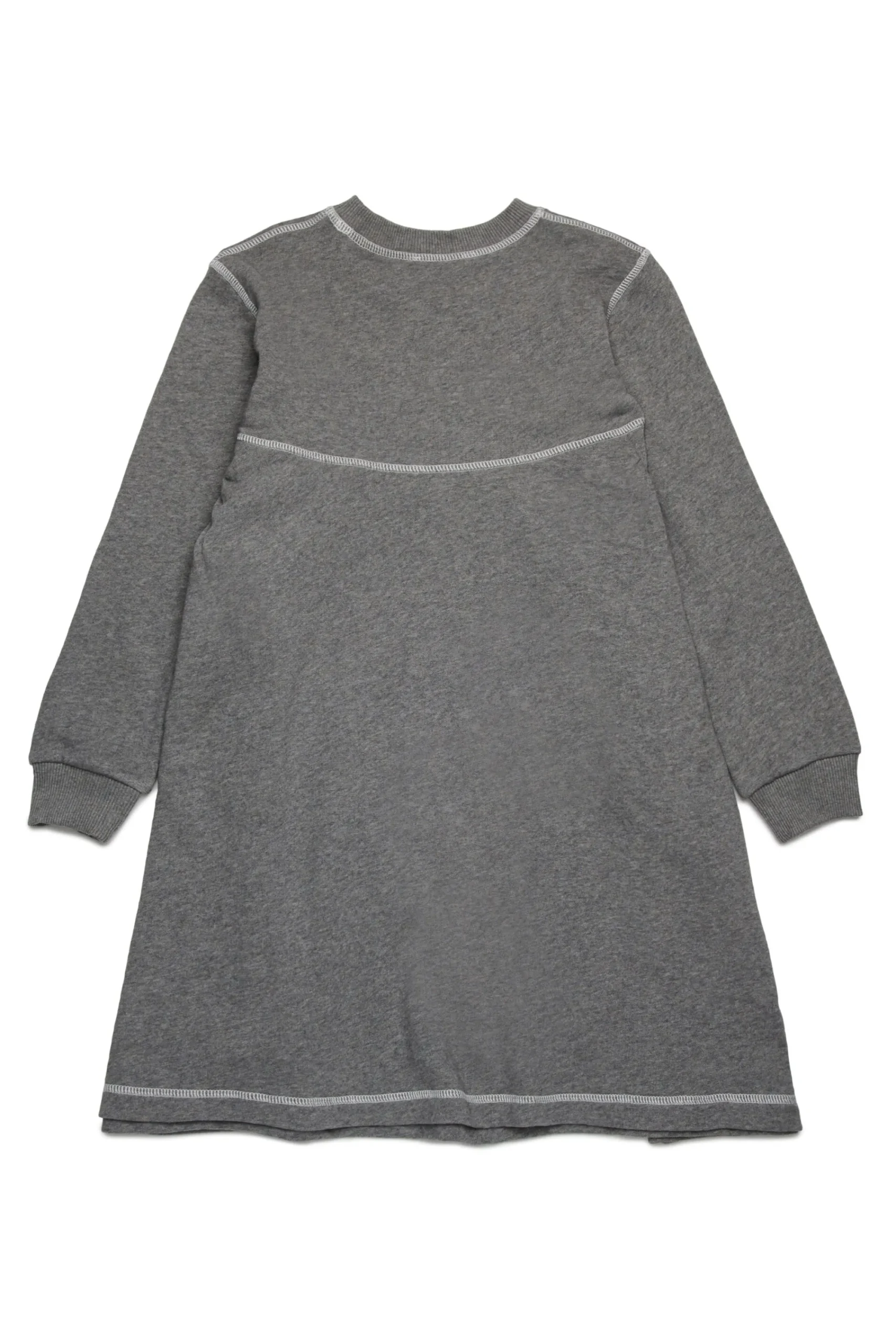Dresses>MARNI Fleece dress with baguette logo grey melange