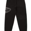 Pants>DIESEL Fleece jogger pants with Oval D logo black