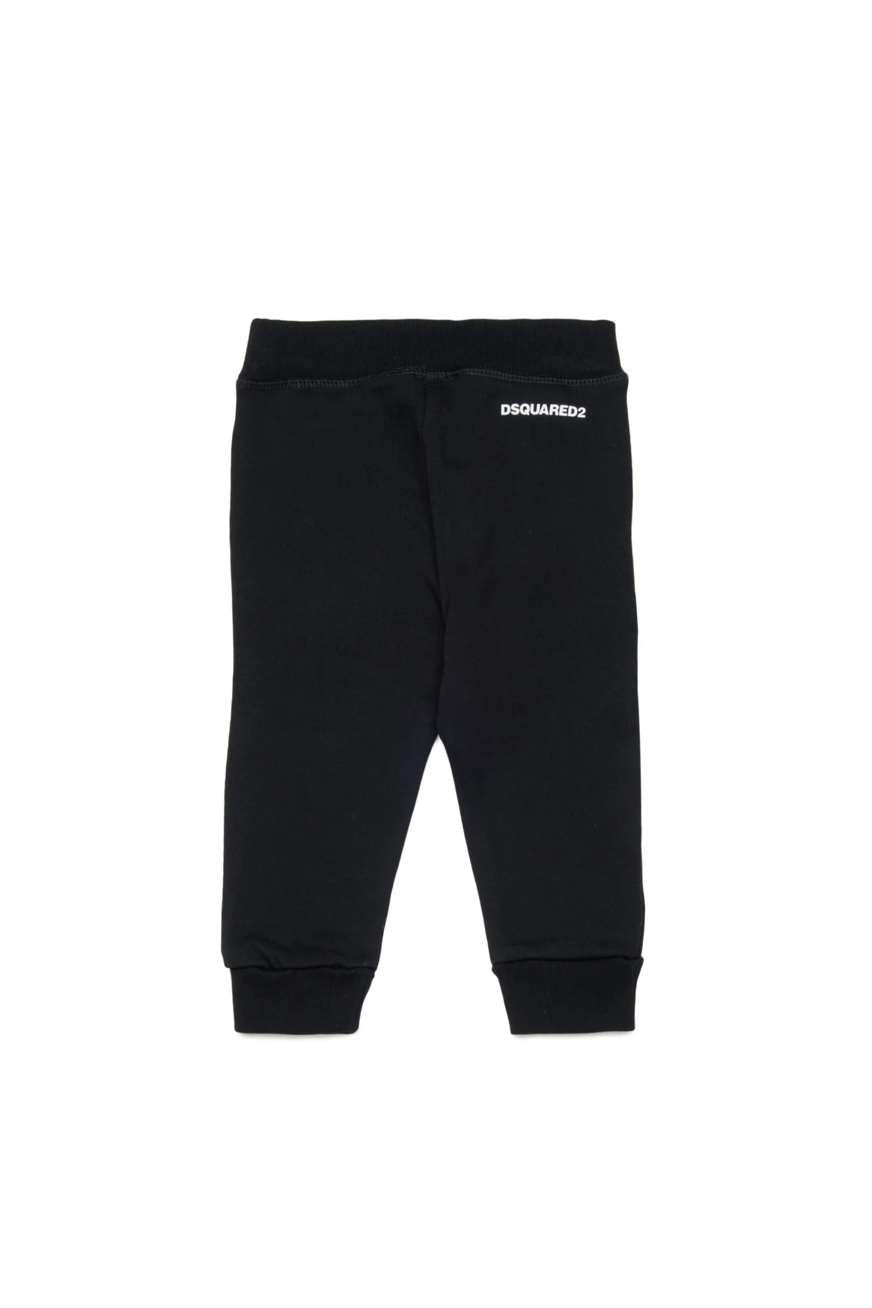 Activewear | Activewear>DSQUARED2 Fleece jogger pants with logo black