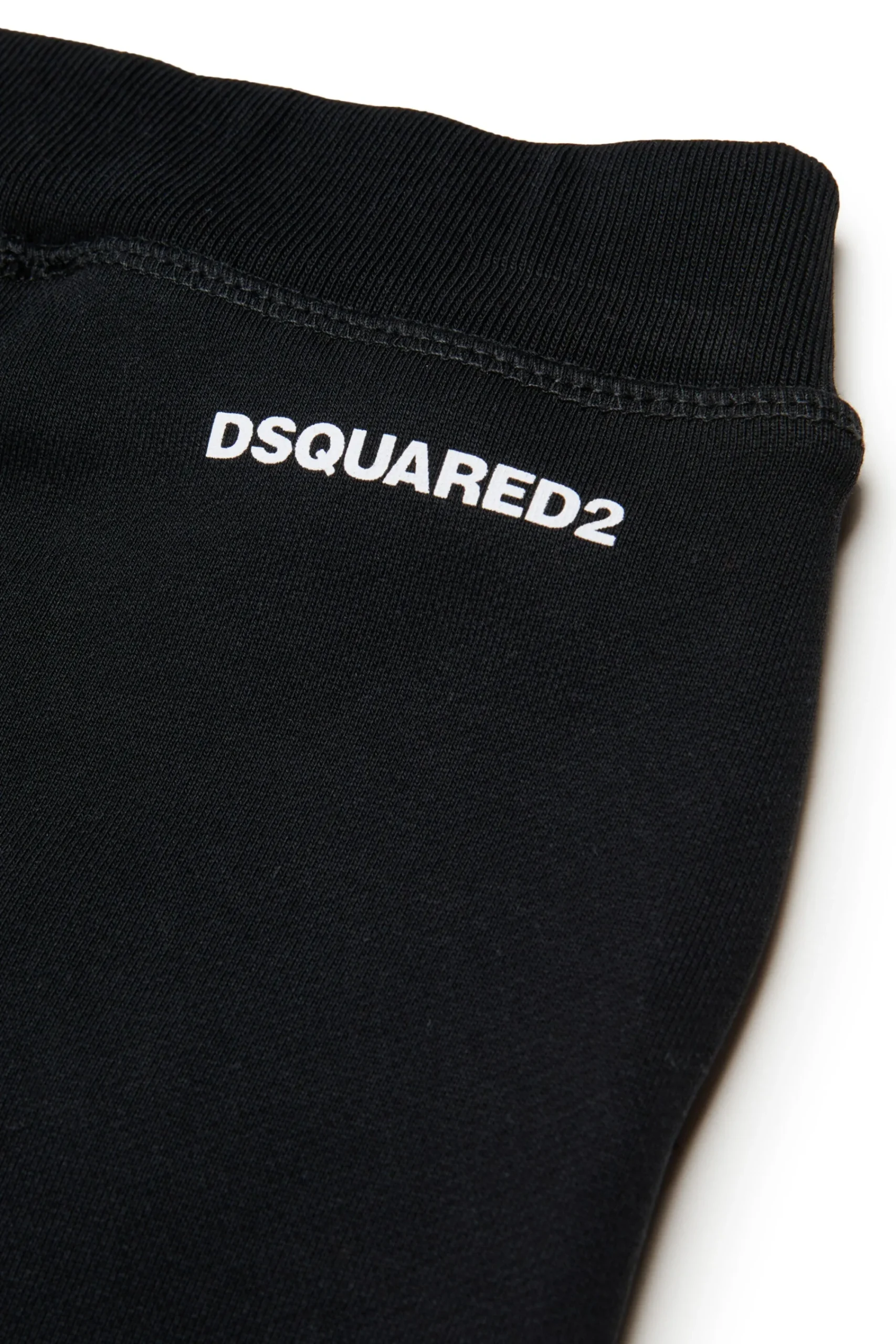 Activewear | Activewear>DSQUARED2 Fleece jogger pants with logo black