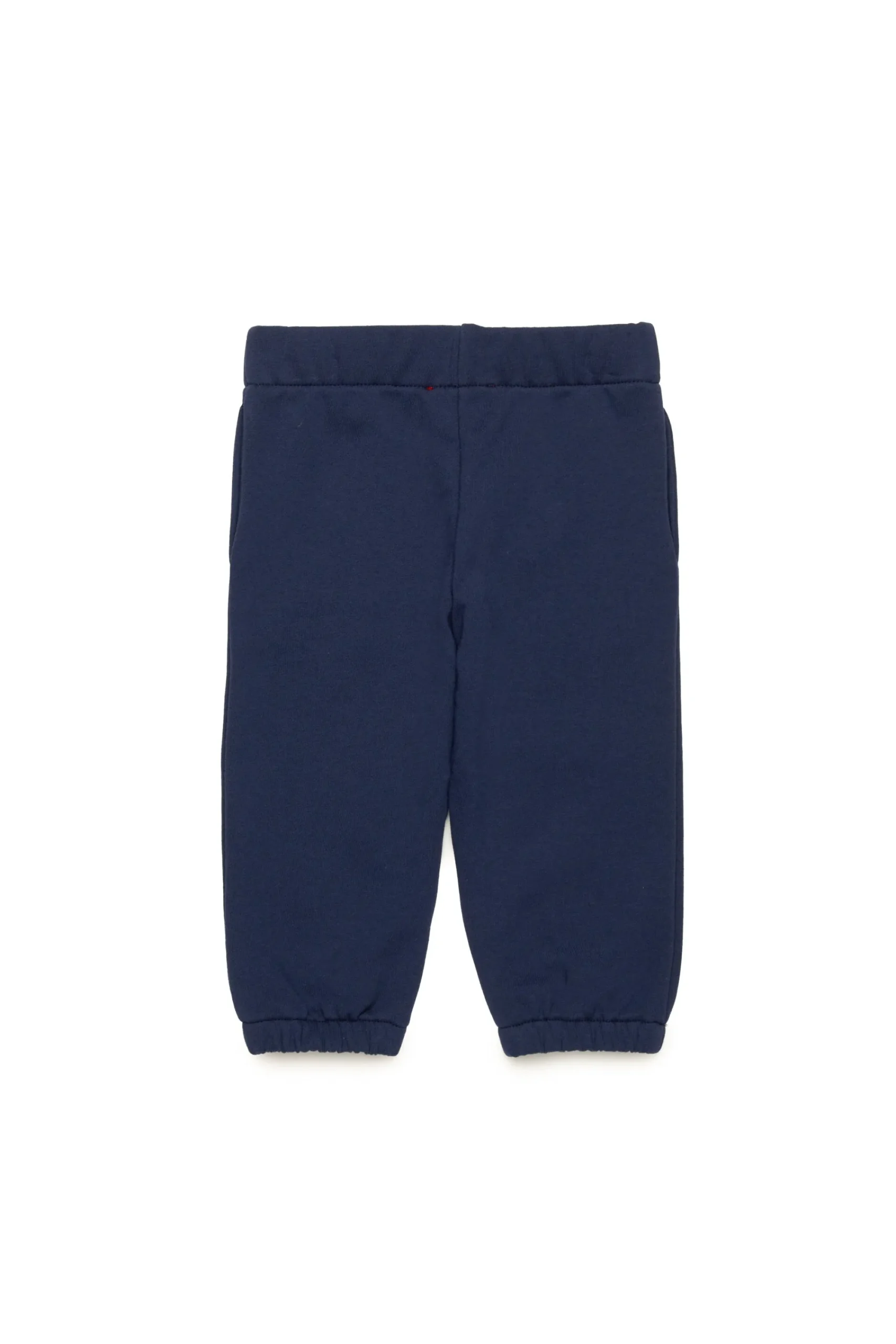 Activewear | Activewear>DIESEL Fleece jogger trousers with degradé logo blue peacoat