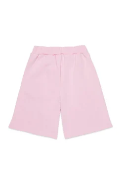 Shorts | Shorts>MARNI Fleece shorts branded Promenade light pink