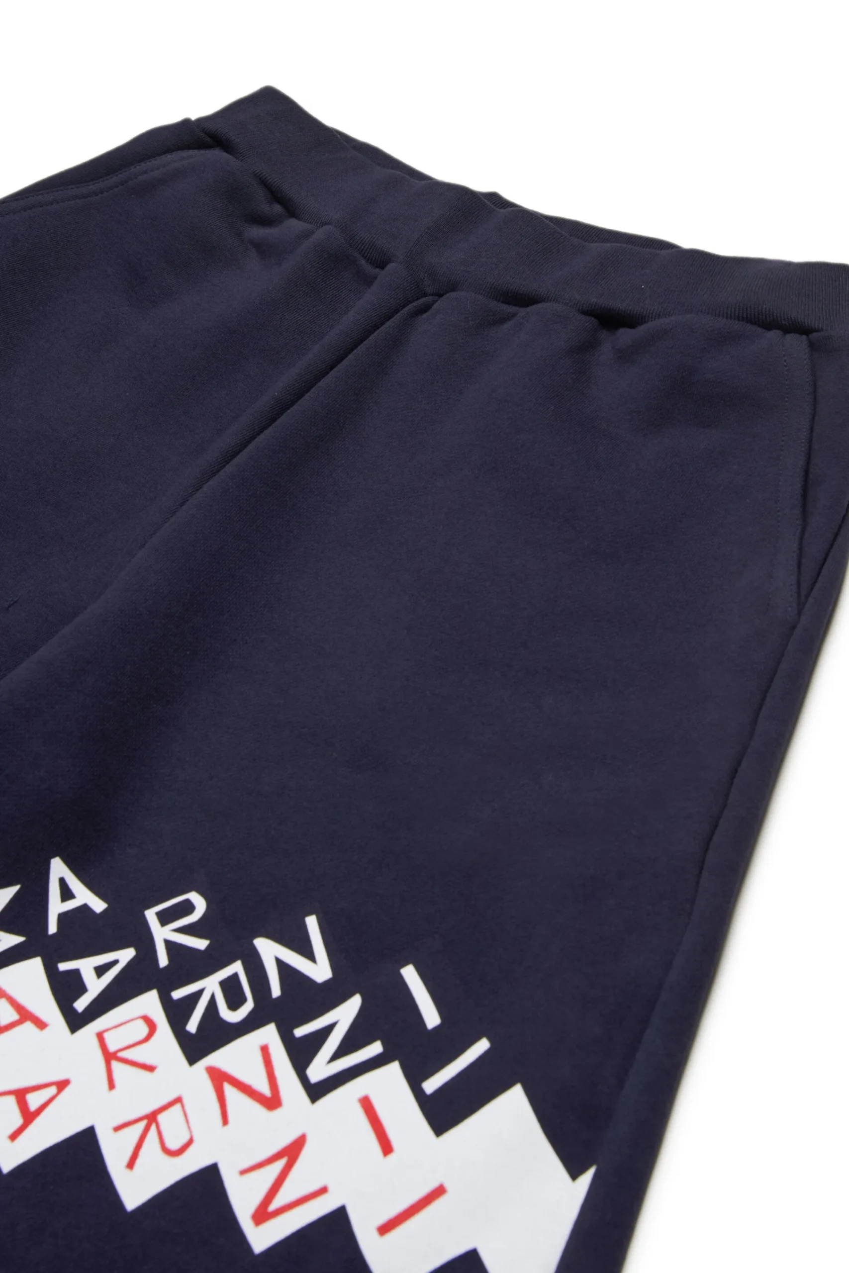 Shorts | Shorts>MARNI Fleece shorts branded Promenade blue navy