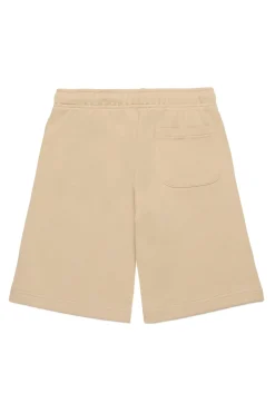 Activewear | Activewear>DIESEL Fleece shorts with college graphics beige