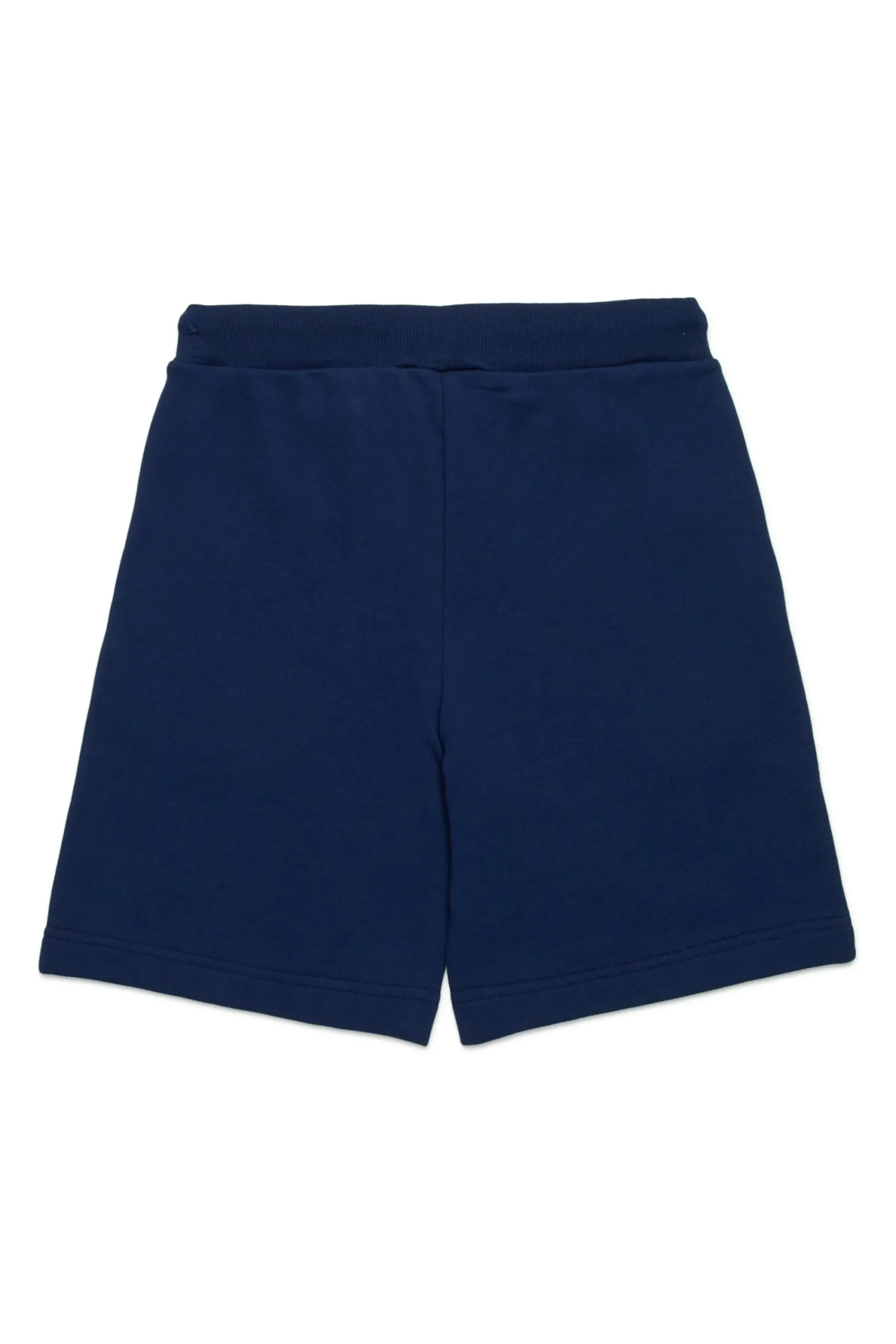 Shorts | Activewear>DSQUARED2 Fleece shorts with college print dark blue