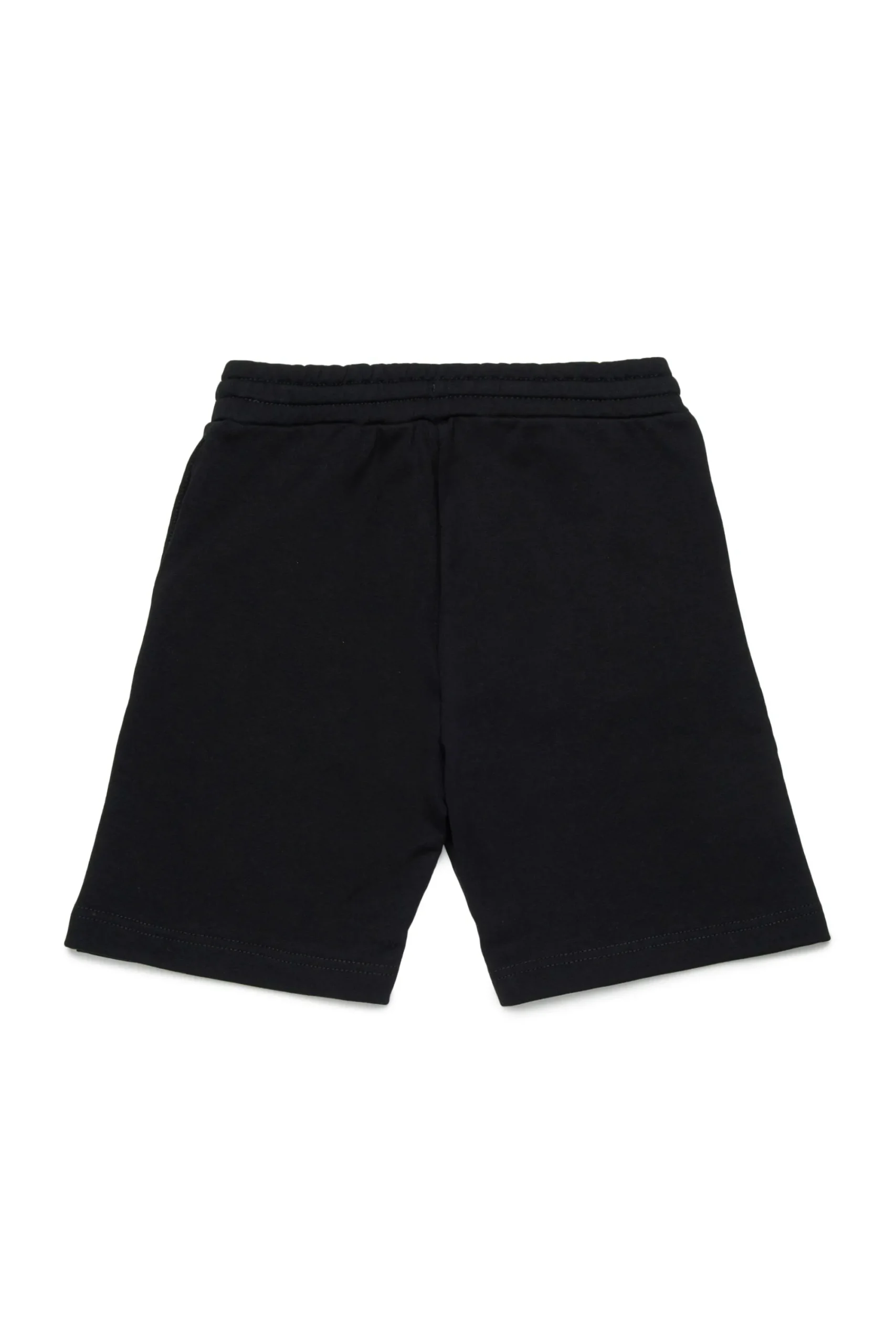 Activewear | Activewear>DIESEL Fleece shorts with logo red