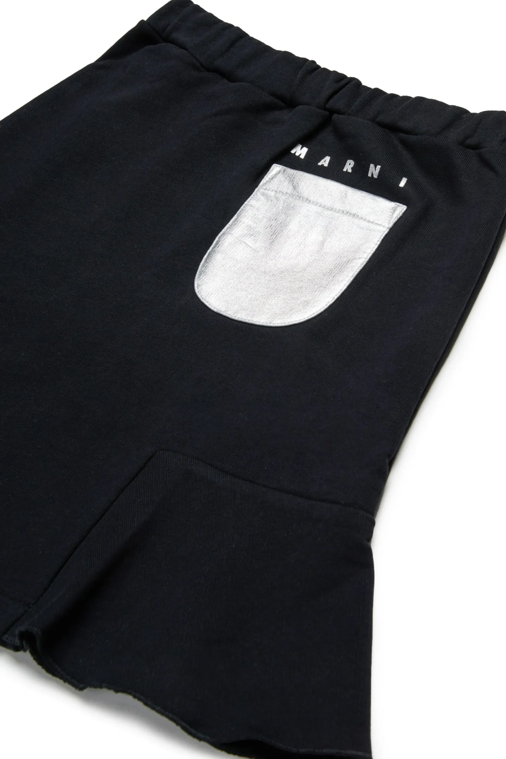 Skirts>MARNI Fleece skirt with mylar pocket black